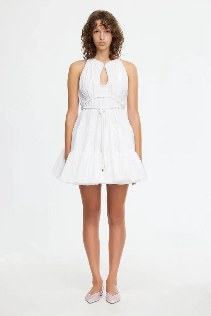 Acler Glastonbury Mini White – Superb Dress Collective Acler Glastonbury Mini White – Superb Dress Collective