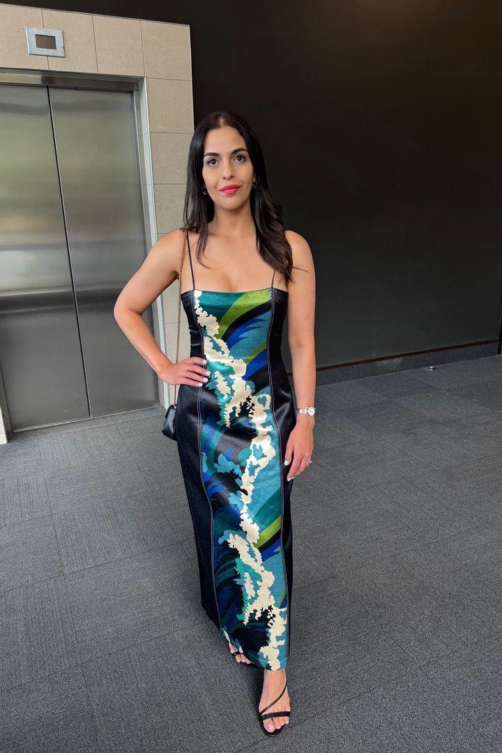 Alemais Wave Midi Dress