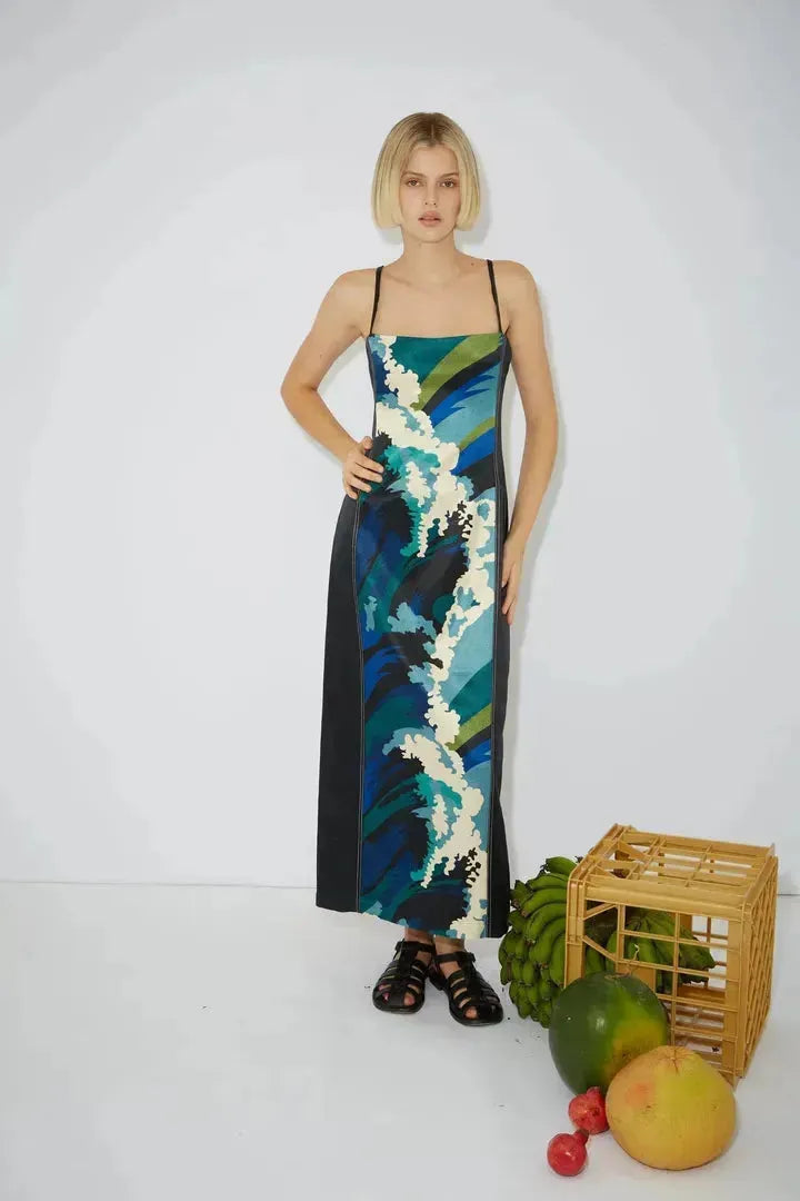 Alemais Wave Midi Dress