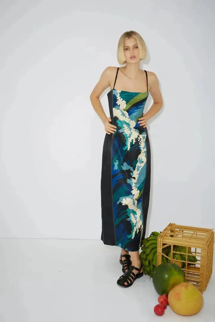 Alemais Wave Midi Dress