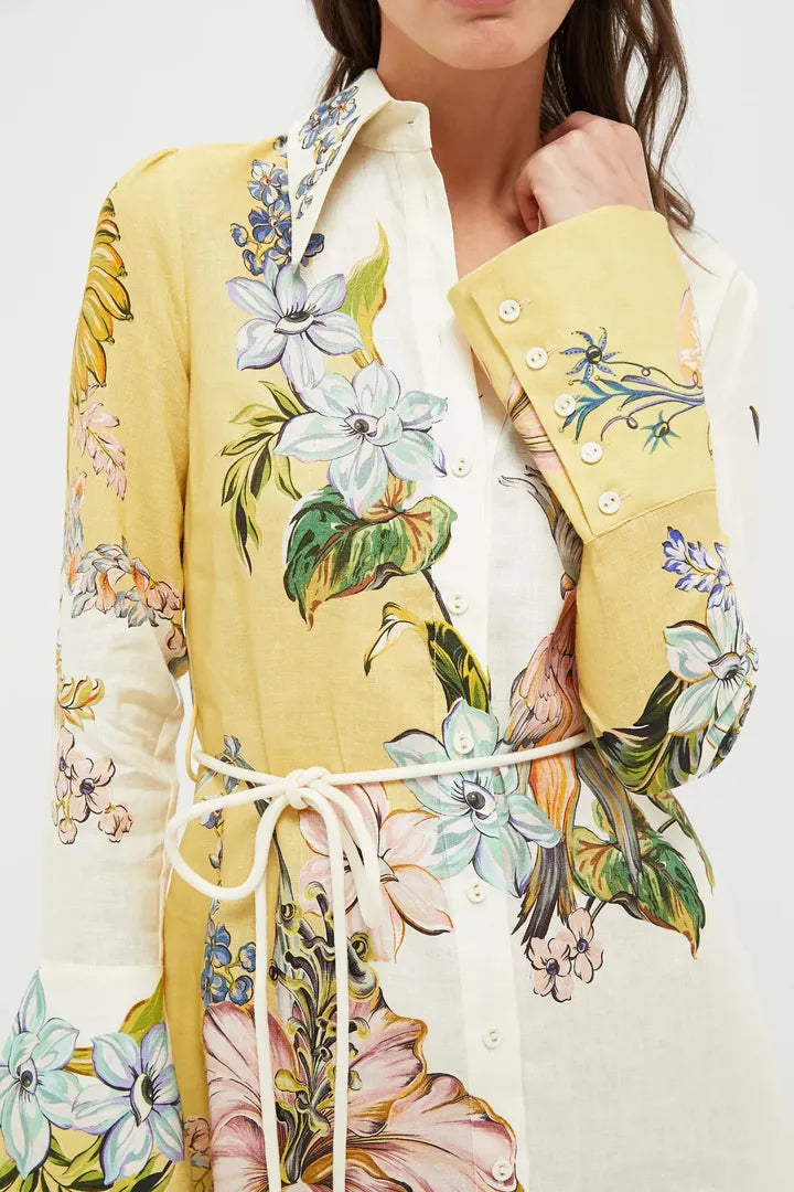 Alémais Oleander Mini Dress