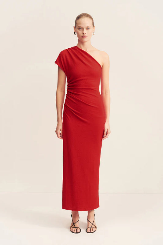 Shona Joy Beau Asymmetrical Dress