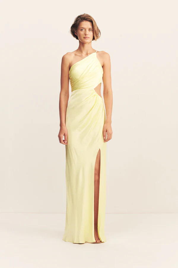Shona Joy La Lune Asym Maxi Dress