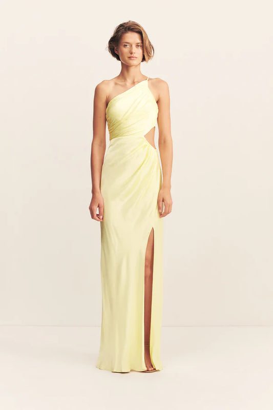 Shona Joy La Lune Asym Maxi Dress