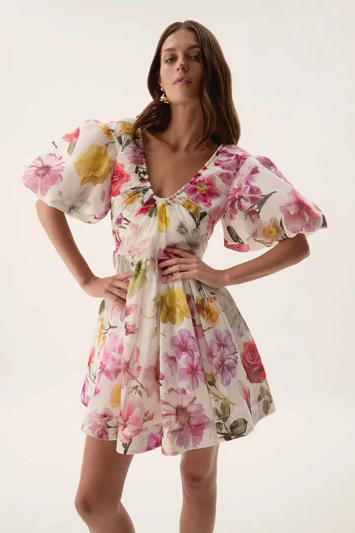 Aje Fleur Mini Dress
