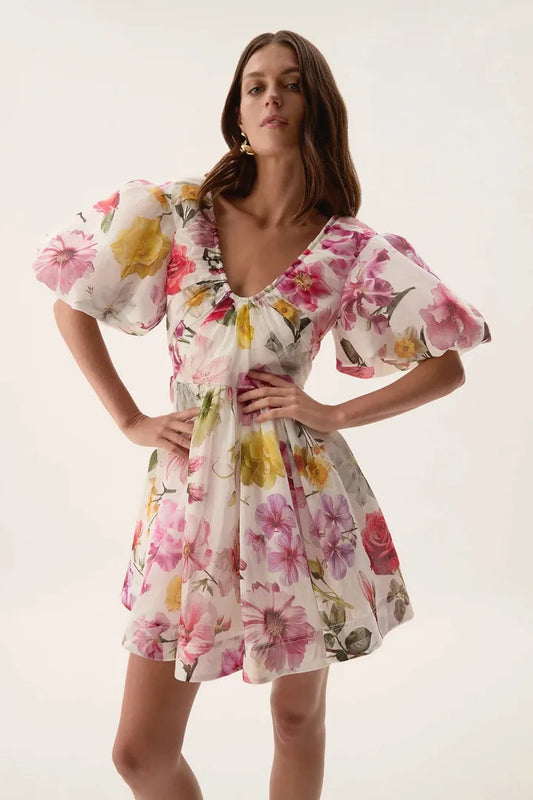 Aje Fleur Mini Dress