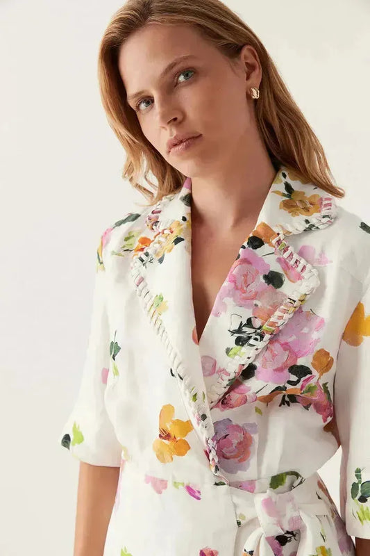 Aje Tabitha Wrap Dress