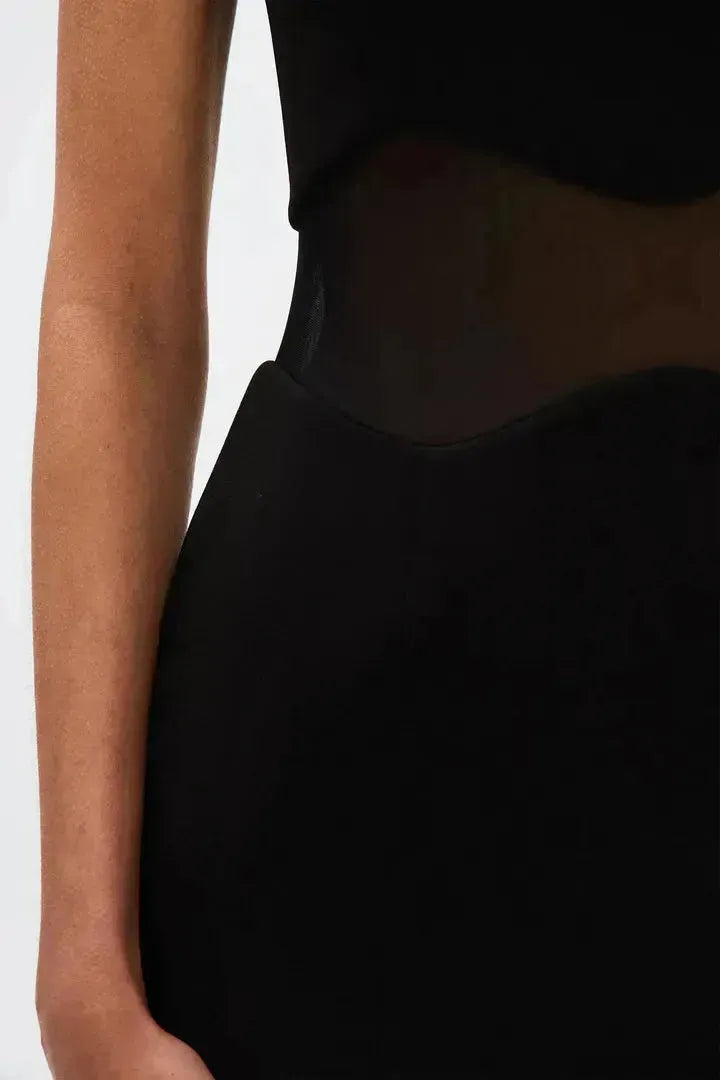 Misha Orlanda Crepe Mini Dress