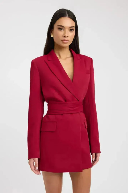 Kookai Oyster Blazer Dress