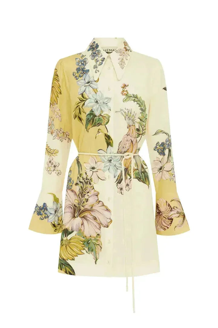 Alémais Oleander Mini Dress
