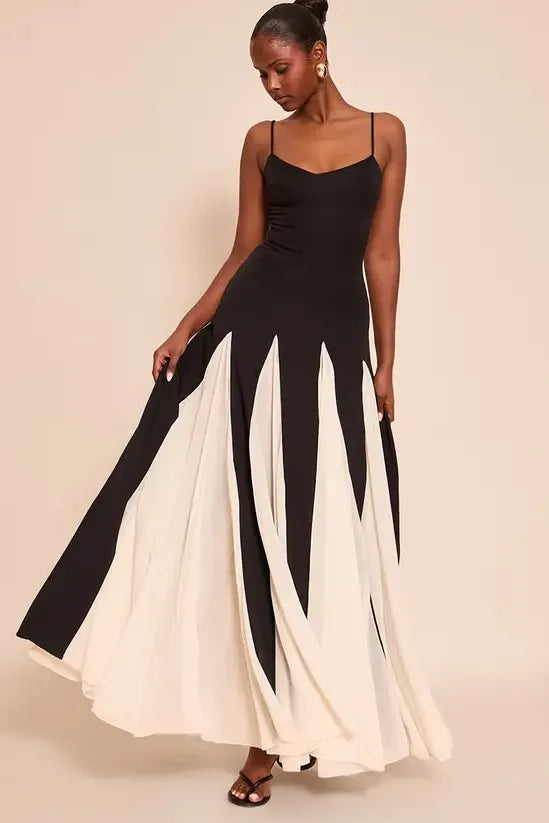 PLT Contrast Maxi Dress
