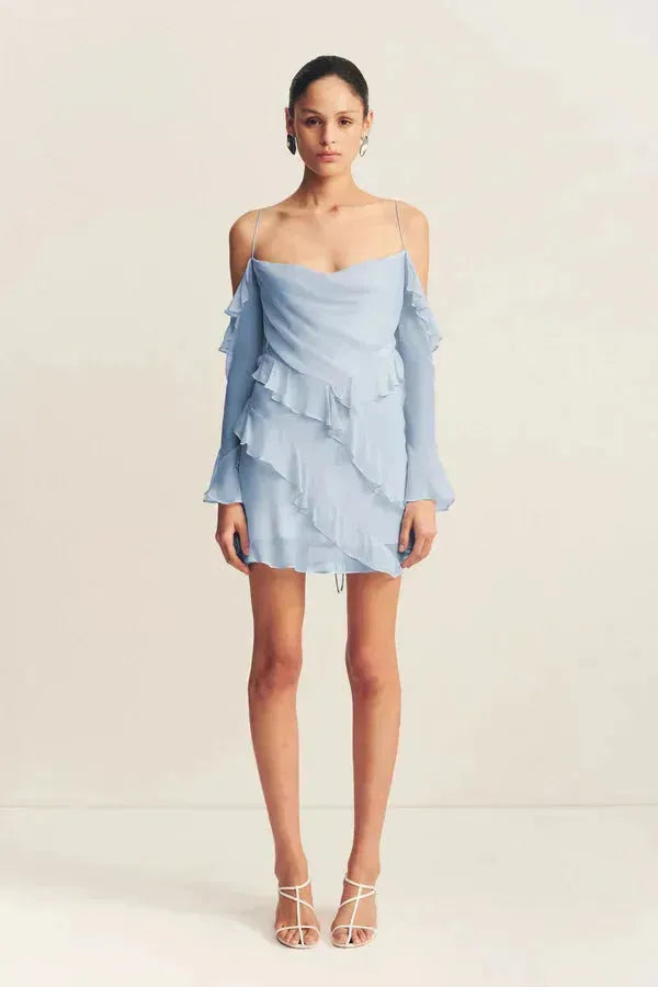 Shona Joy Layla Long Sleeve Mini