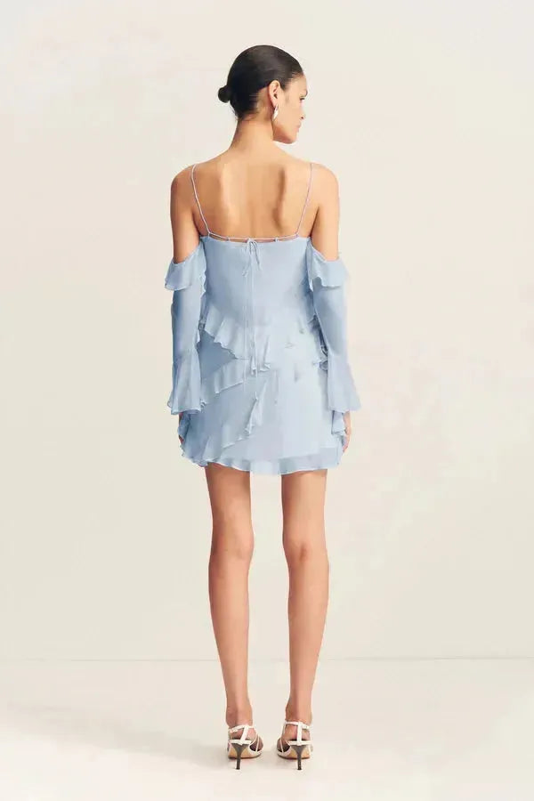 Shona Joy Layla Long Sleeve Mini