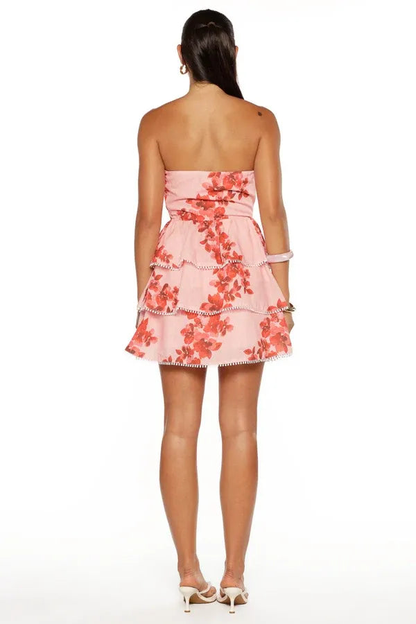 Sofia Ruffle Mini Dress